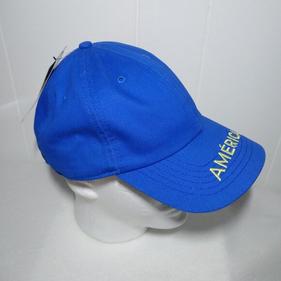 FAN INK CL-51 PRO Club America Licensed Cap Hat Ajustable Blue Soccer Football - Picture 2 of 12